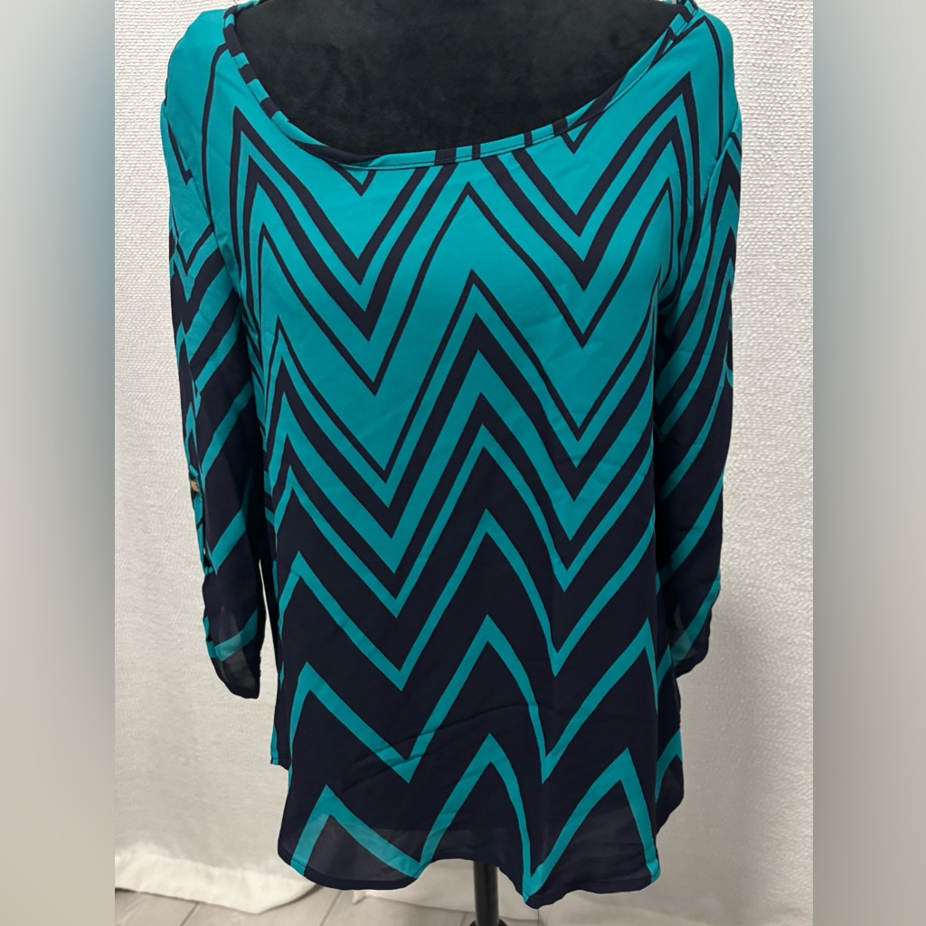 Agaci Sheer Scoop Neck Blouse 753